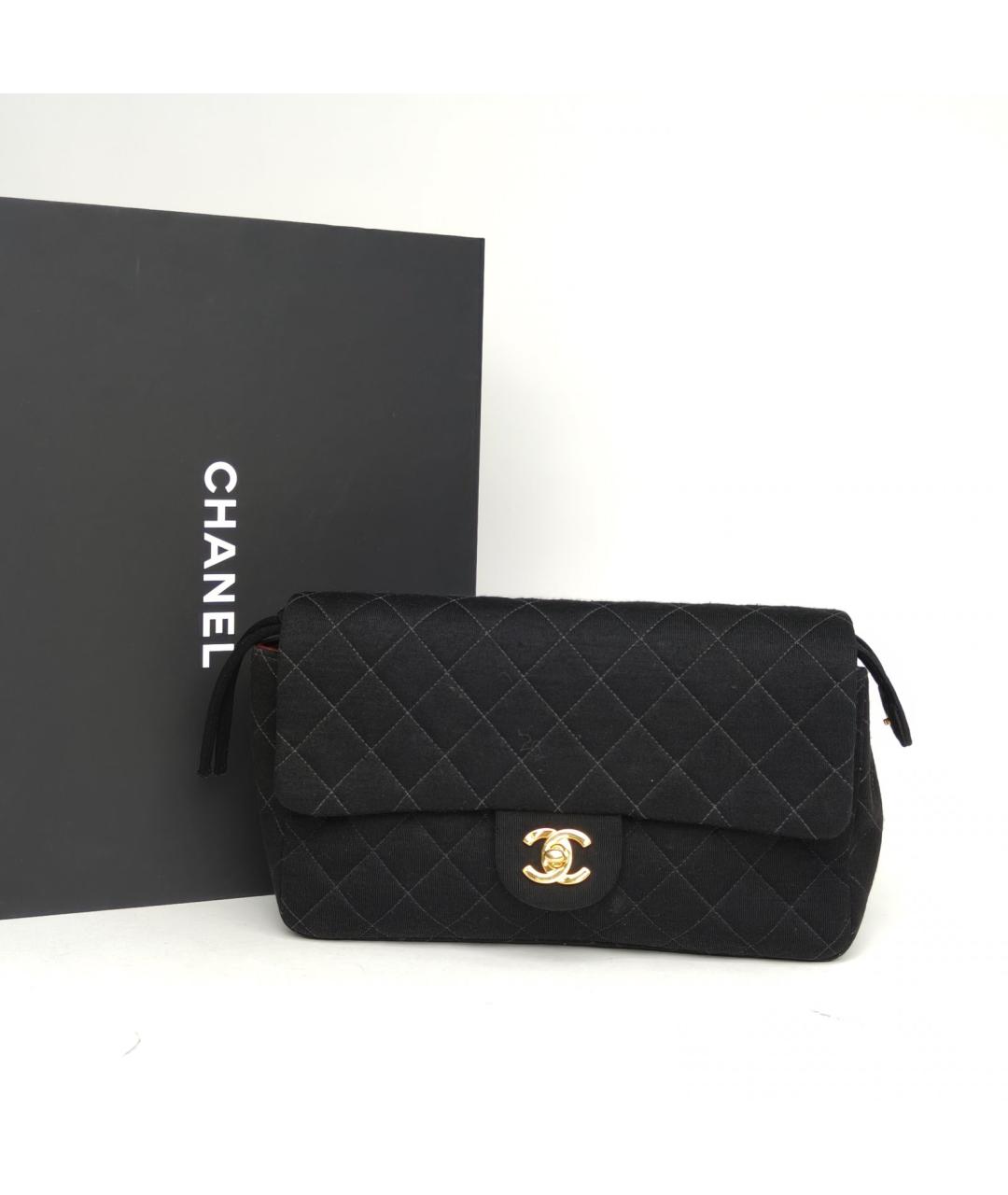 CHANEL Черный рюкзак, фото 9