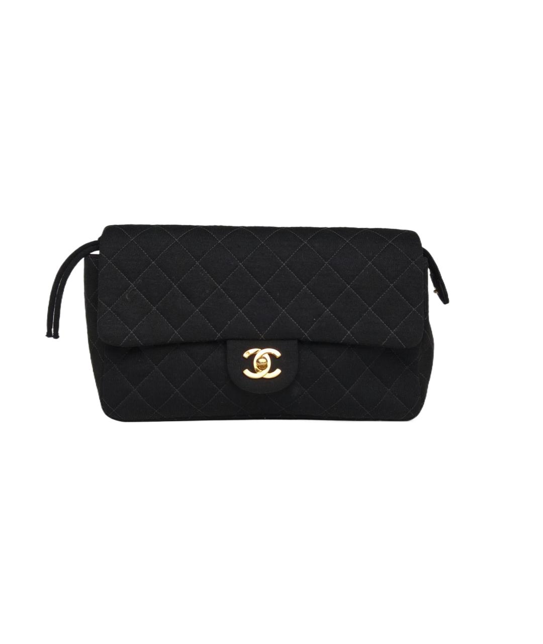 CHANEL Черный рюкзак, фото 1