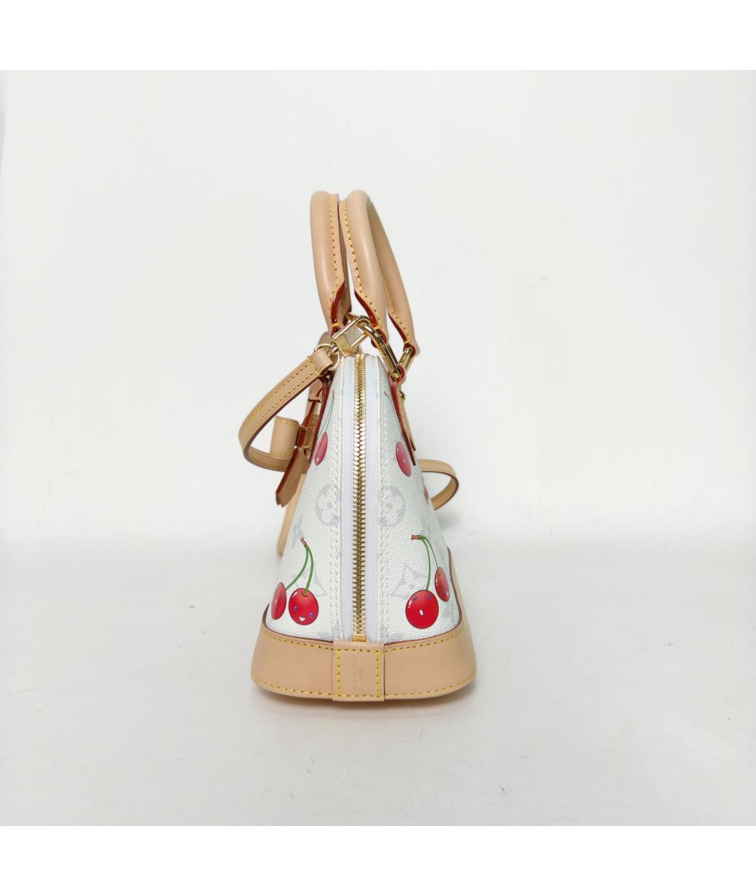 LOUIS VUITTON Белая сумка через плечо, фото 3