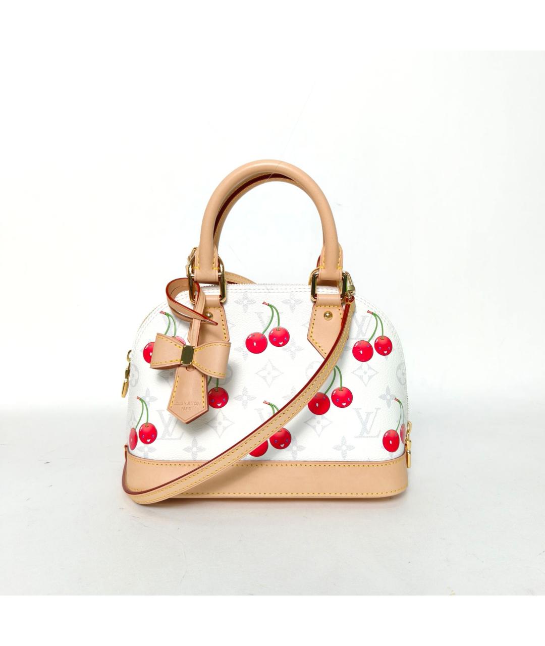 LOUIS VUITTON Белая сумка через плечо, фото 2