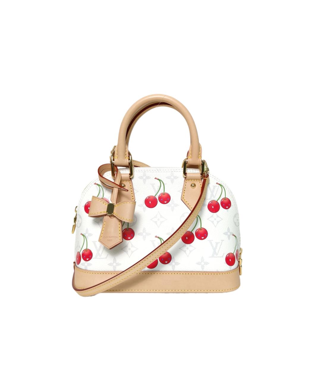 LOUIS VUITTON Белая сумка через плечо, фото 9