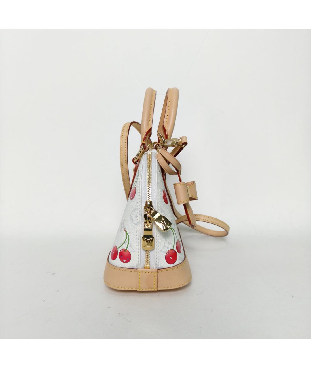 LOUIS VUITTON Белая сумка через плечо, фото 5