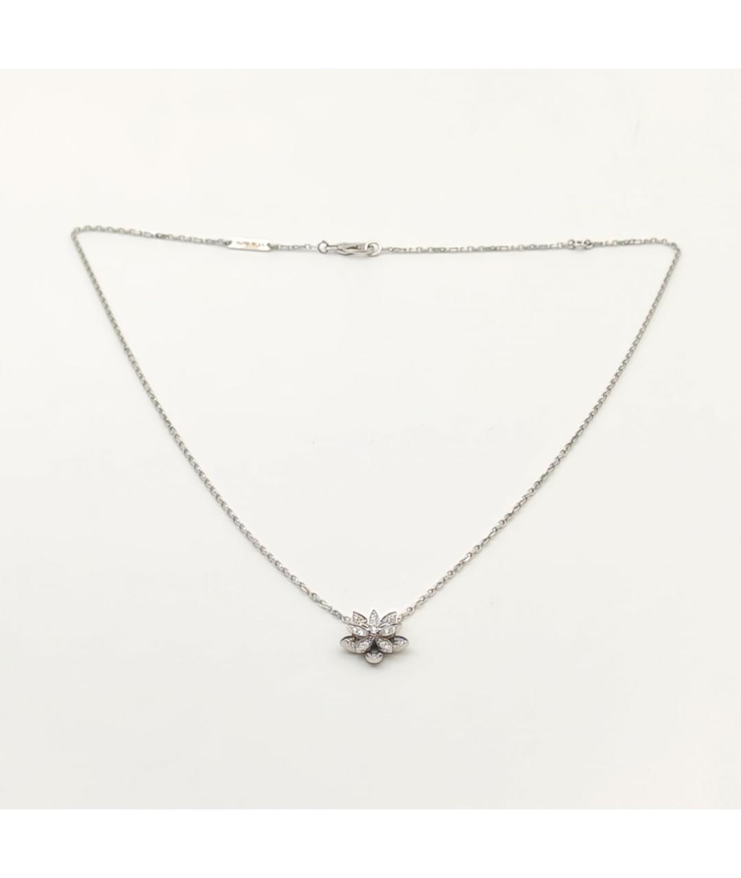 VAN CLEEF & ARPELS Серебряное колье из белого золота, фото 7