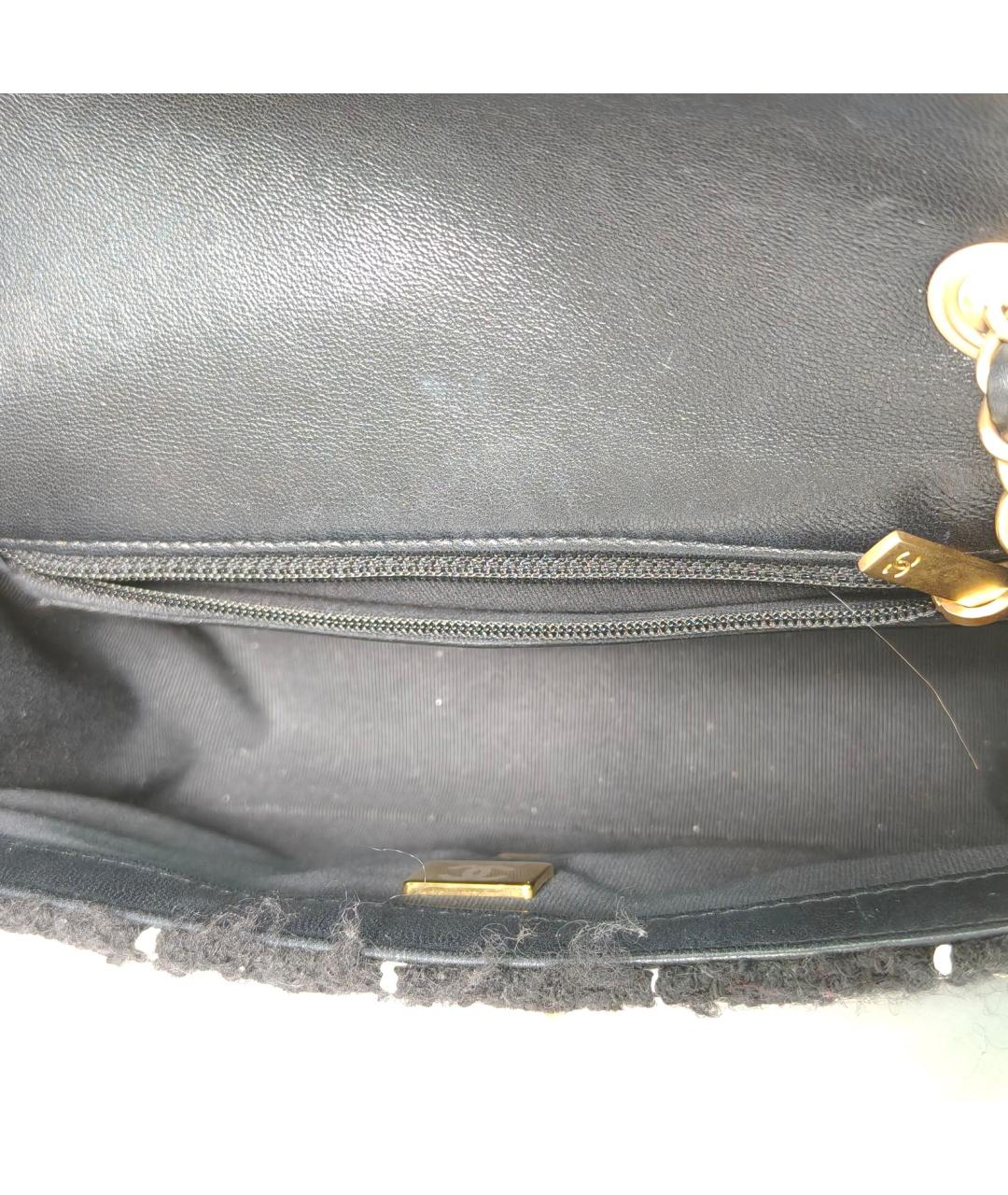 CHANEL Черная сумка через плечо, фото 8