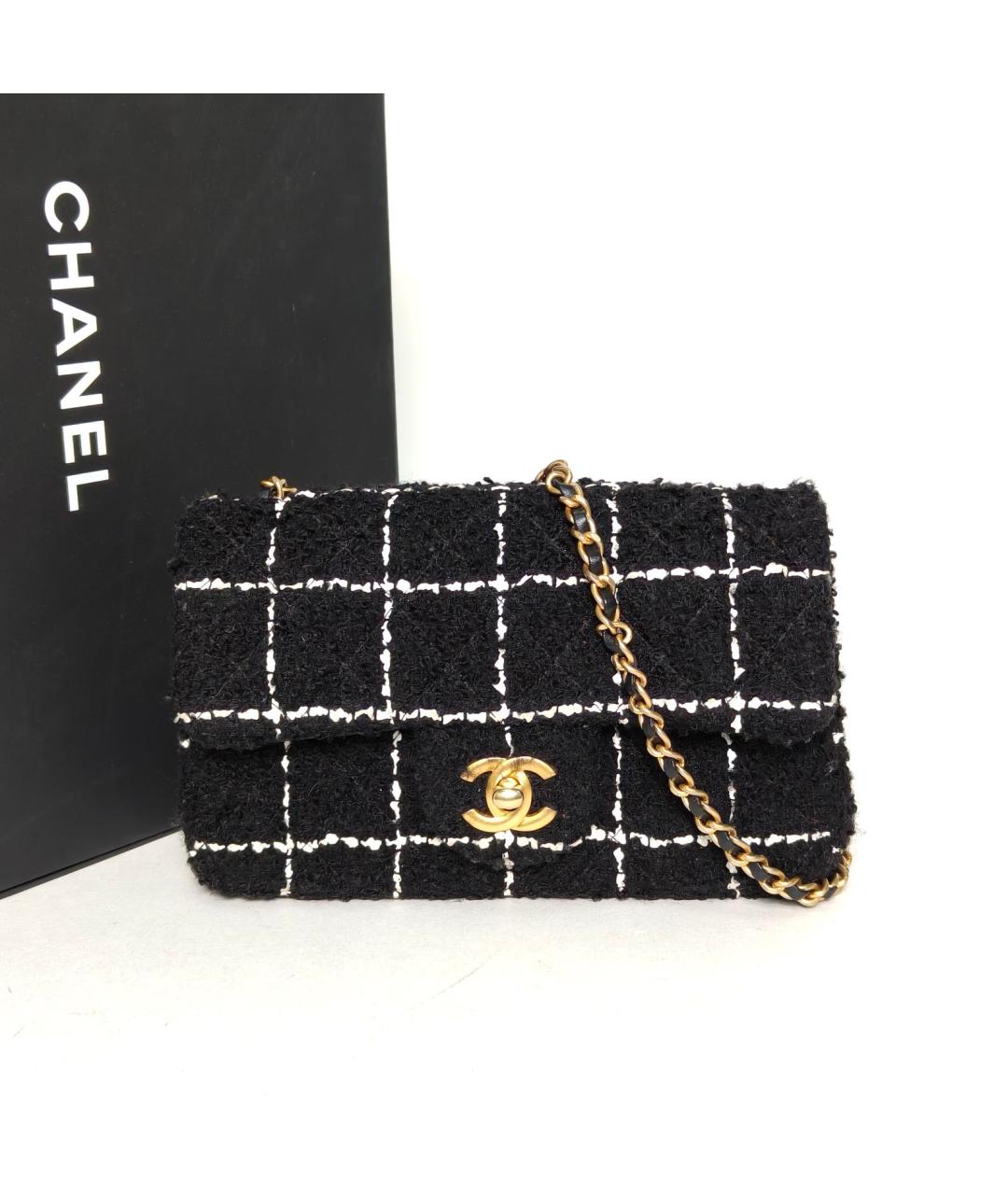 CHANEL Черная сумка через плечо, фото 9