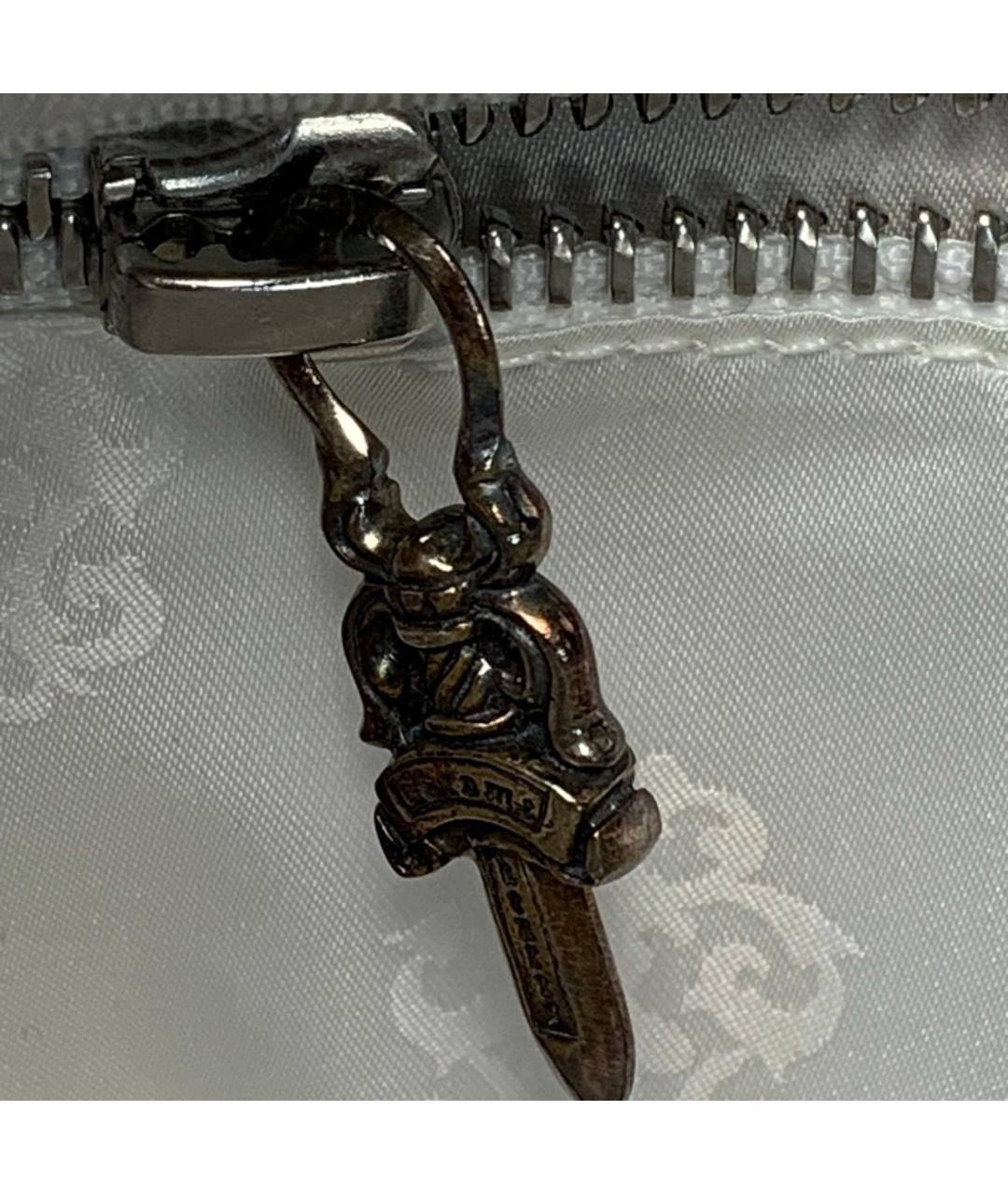 CHROME HEARTS Синяя кожаная сумка через плечо, фото 9