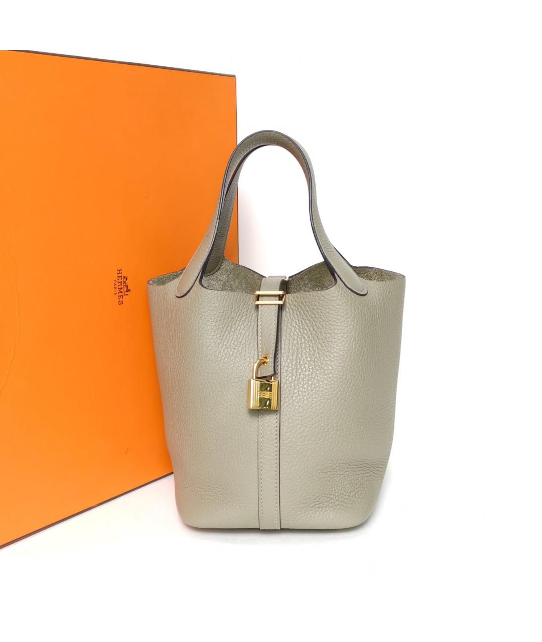 HERMES Кожаная сумка через плечо, фото 8