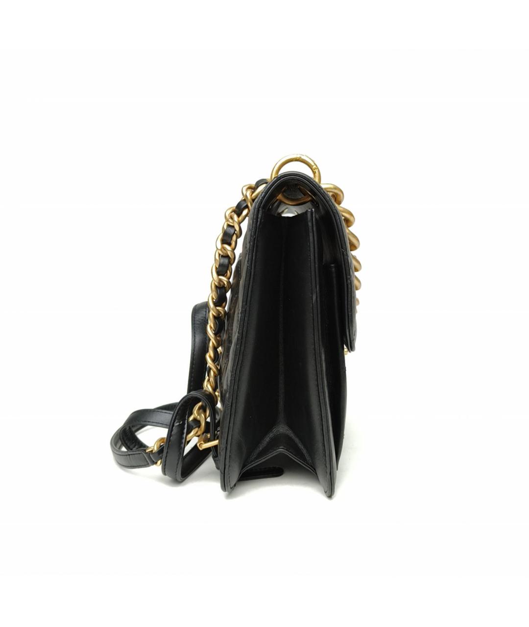 CHANEL Черный кожаный рюкзак, фото 5