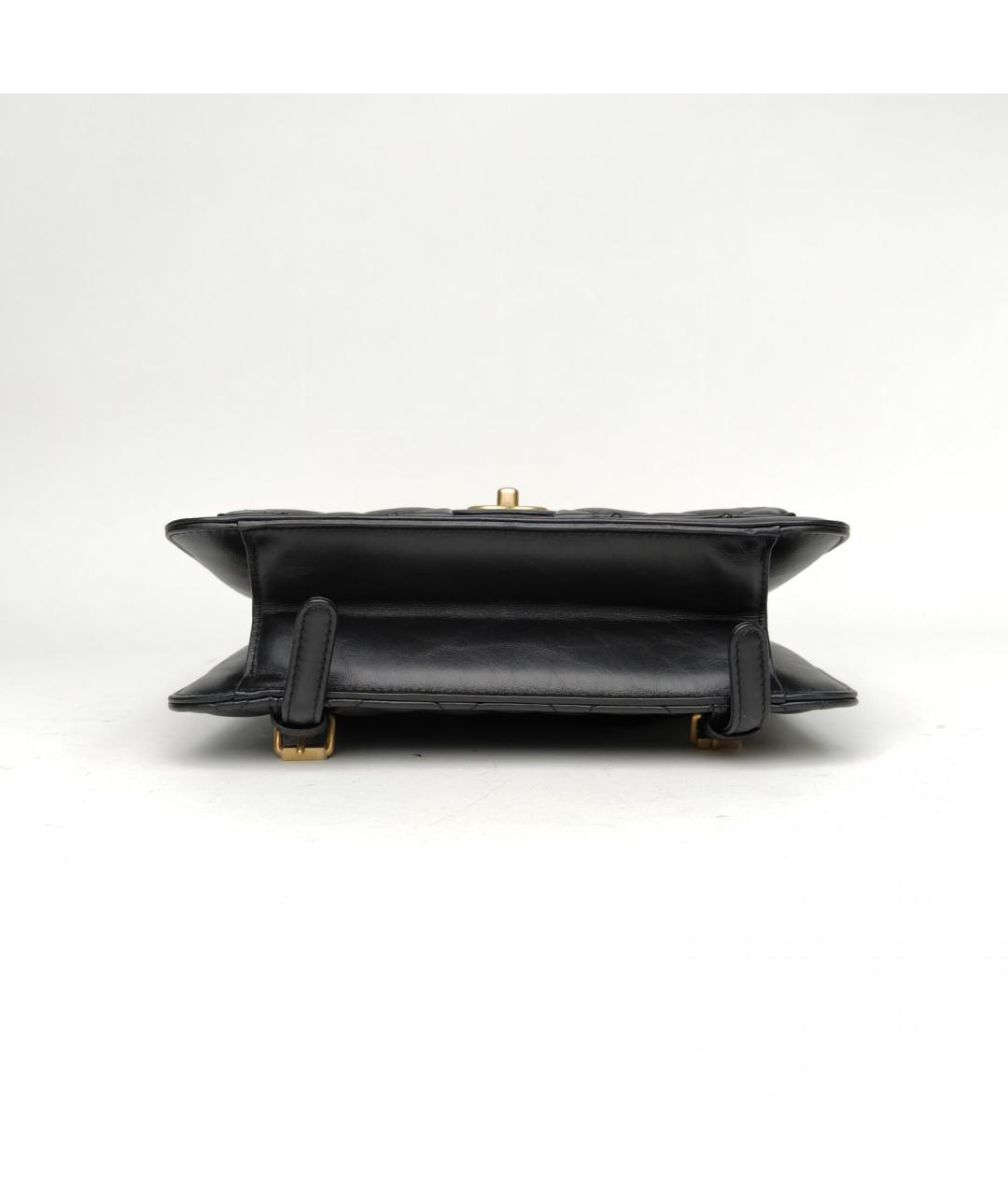 CHANEL Черный кожаный рюкзак, фото 6