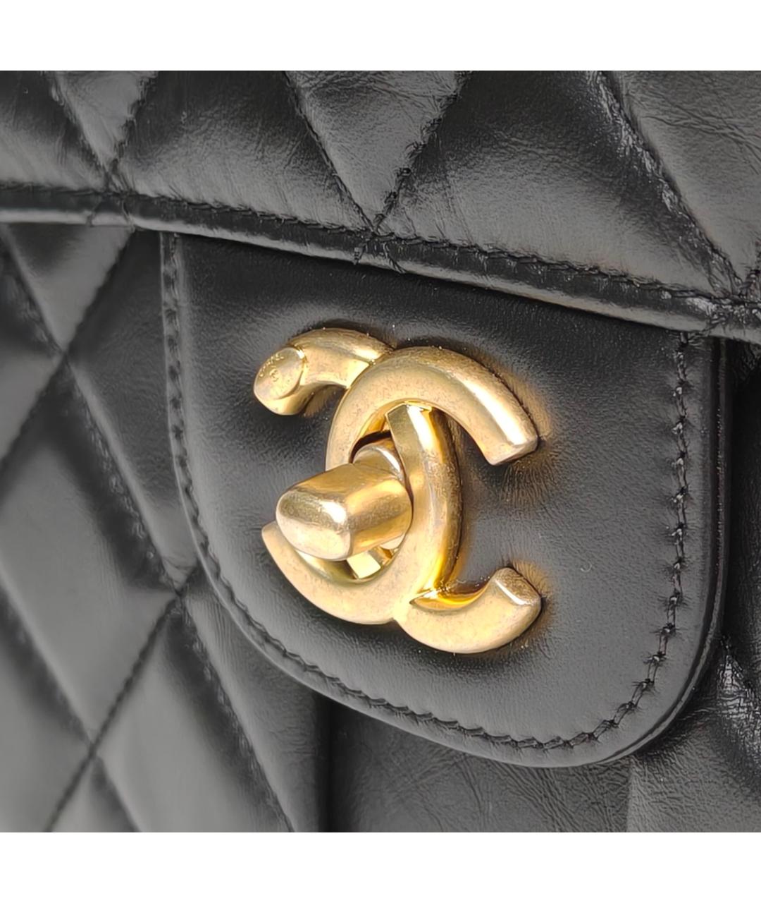 CHANEL Черный кожаный рюкзак, фото 9