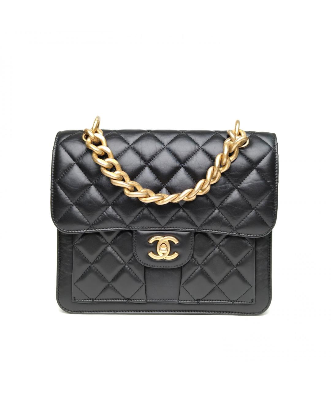 CHANEL Черный кожаный рюкзак, фото 2