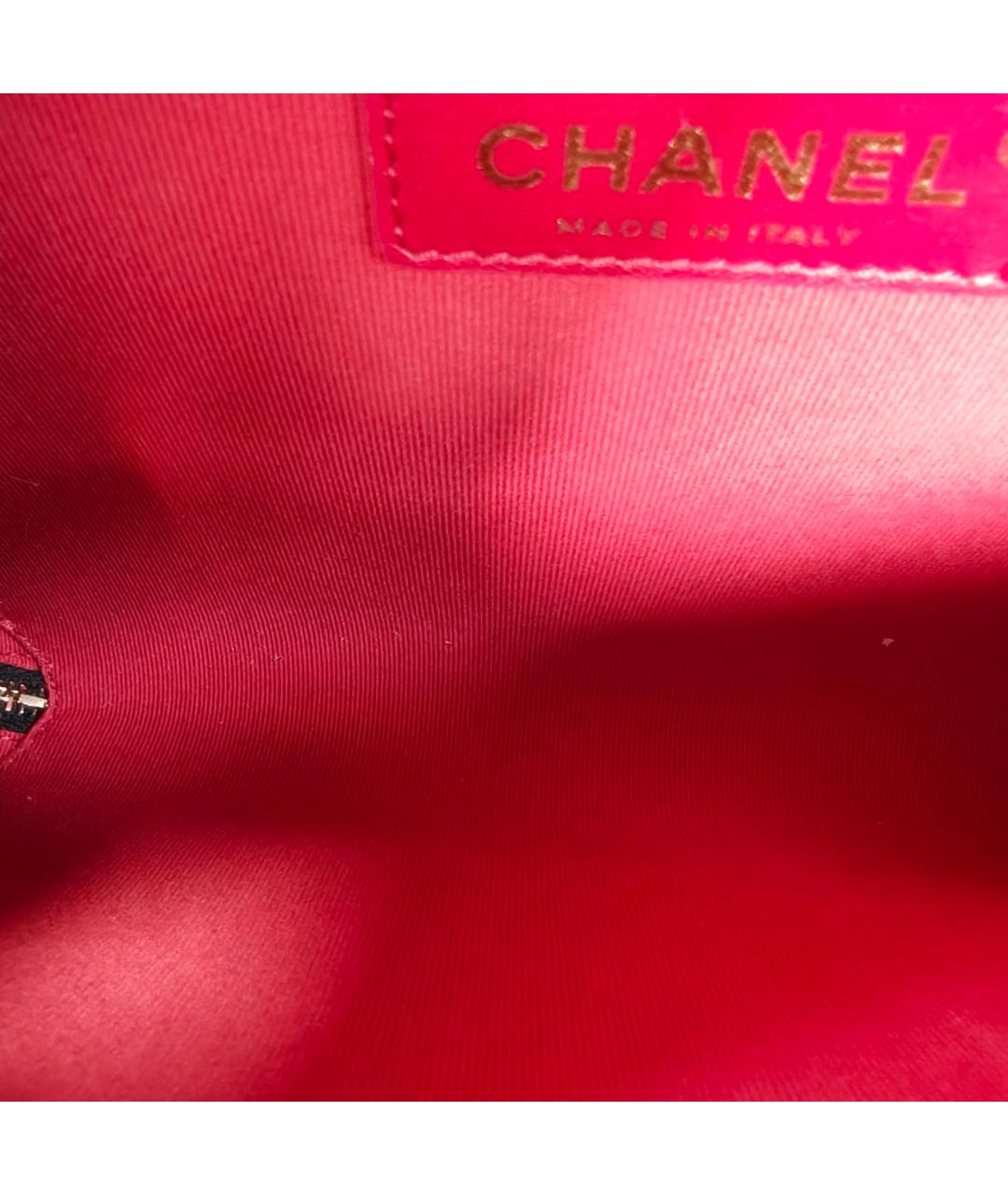 CHANEL Черная кожаная сумка через плечо, фото 9