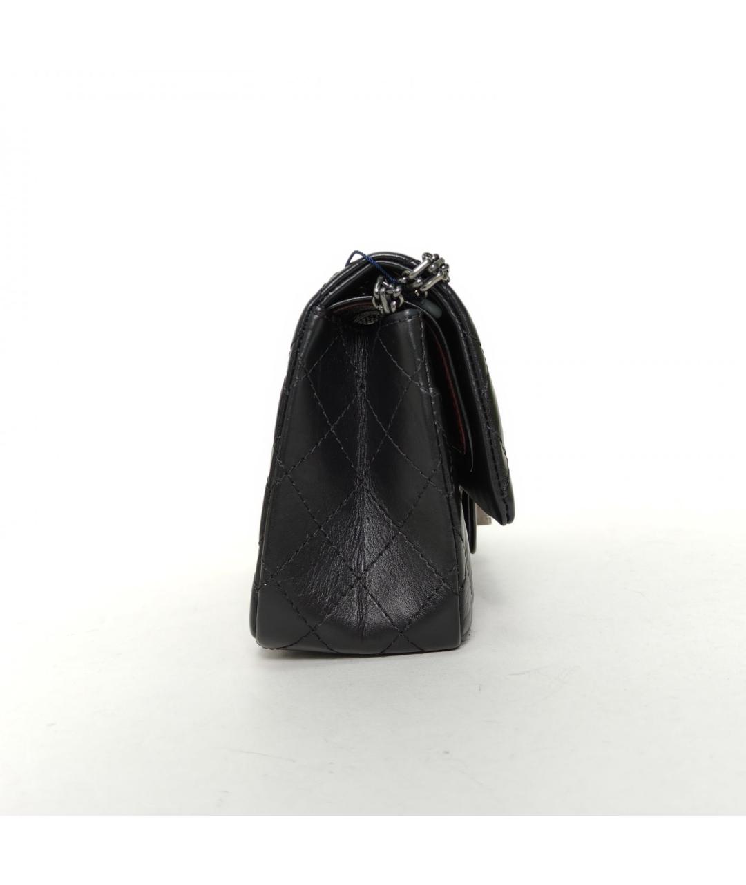 CHANEL Черная кожаная сумка через плечо, фото 5