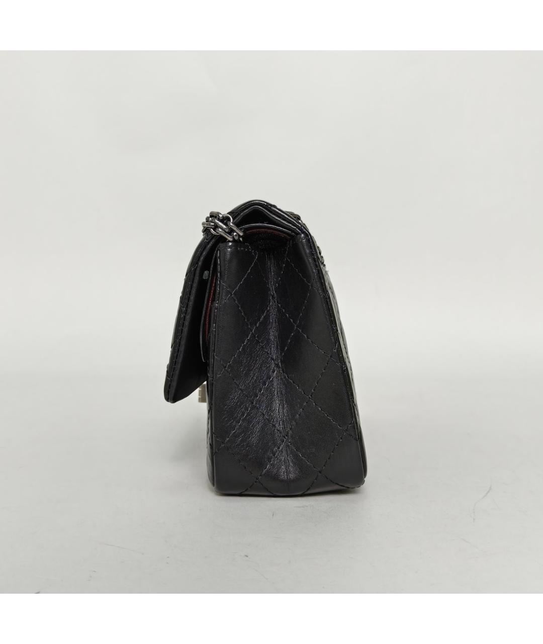 CHANEL Черная кожаная сумка через плечо, фото 3
