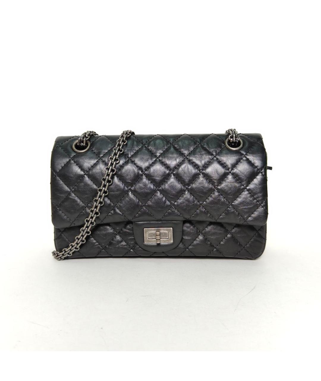CHANEL Черная кожаная сумка через плечо, фото 2