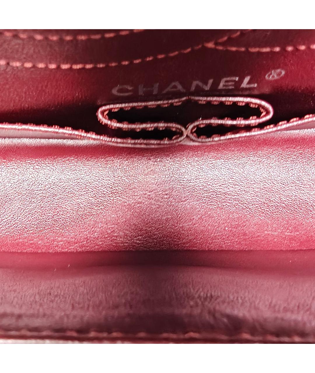 CHANEL Черная кожаная сумка через плечо, фото 8