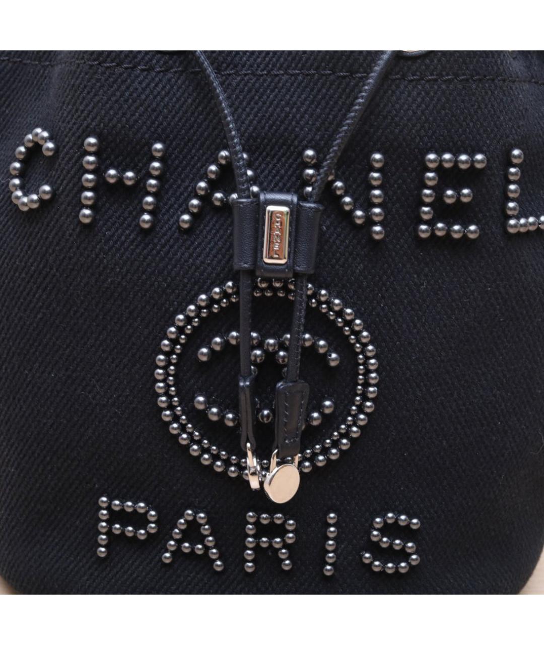 CHANEL Черная сумка через плечо, фото 8