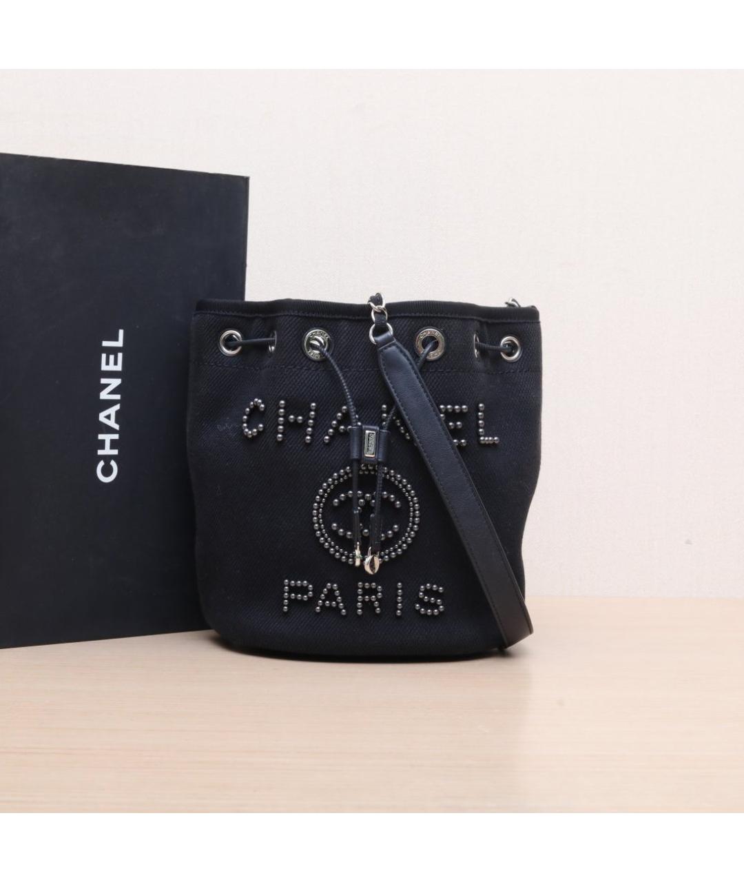 CHANEL Черная сумка через плечо, фото 2