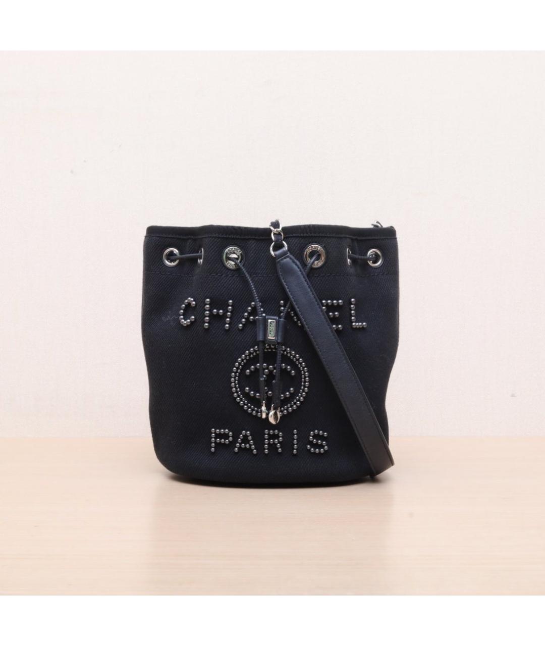 CHANEL Черная сумка через плечо, фото 3