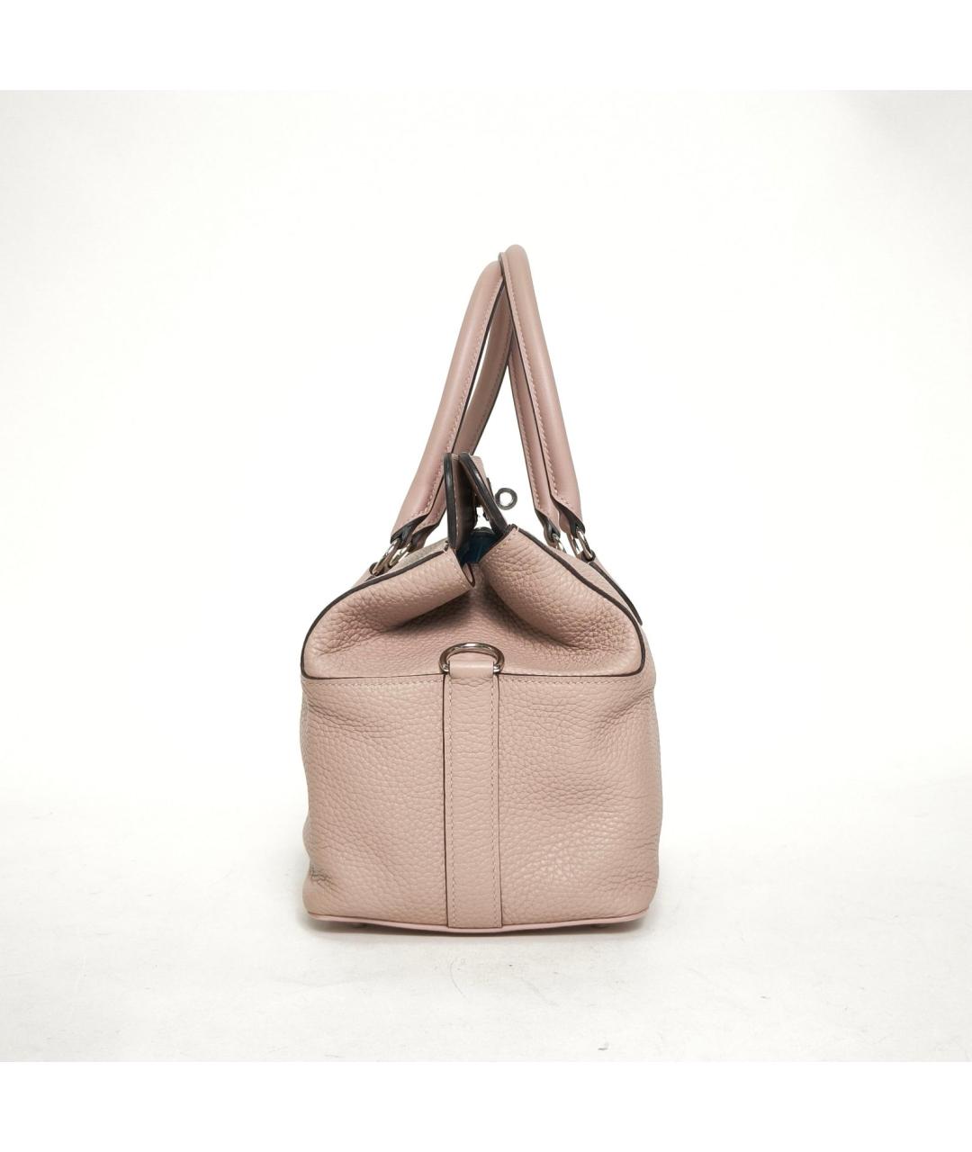 HERMES Бежевая кожаная сумка через плечо, фото 5