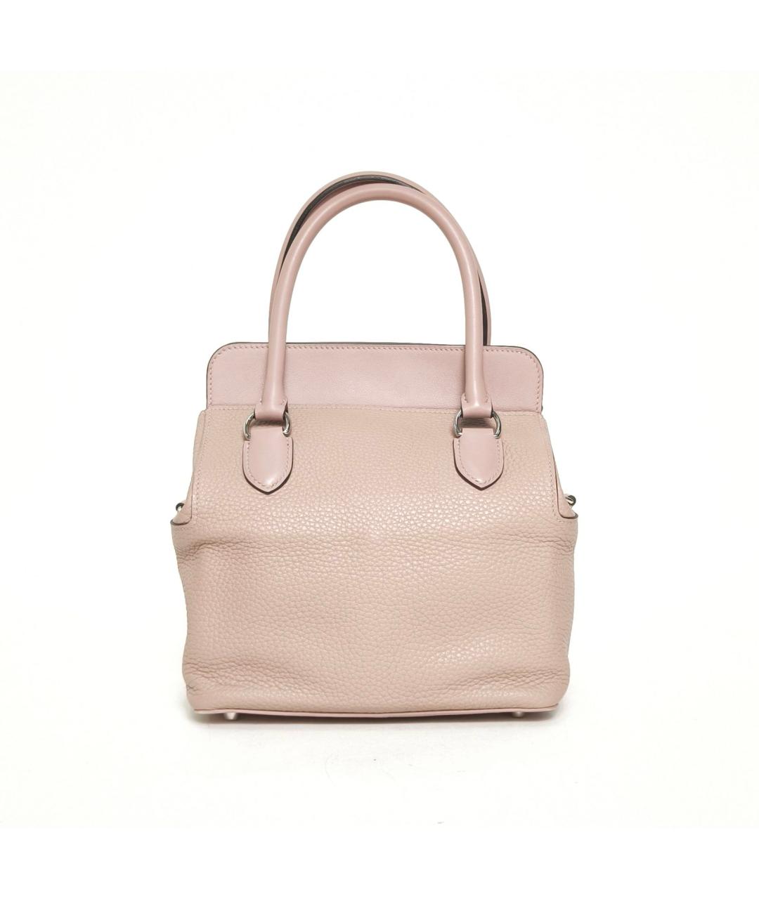 HERMES Бежевая кожаная сумка через плечо, фото 4