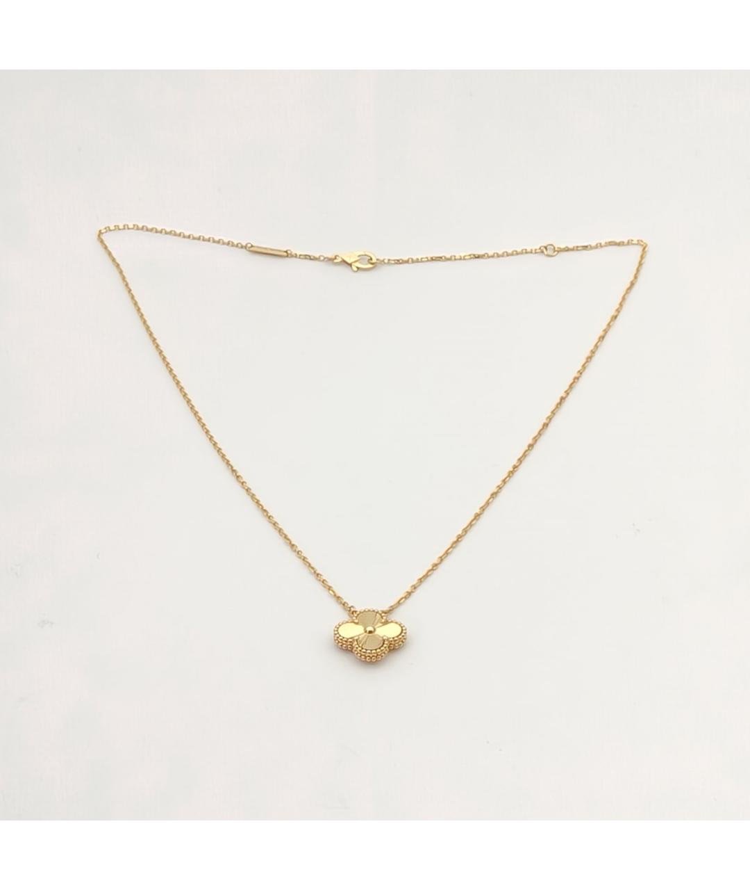 VAN CLEEF & ARPELS Золотое колье из желтого золота, фото 7