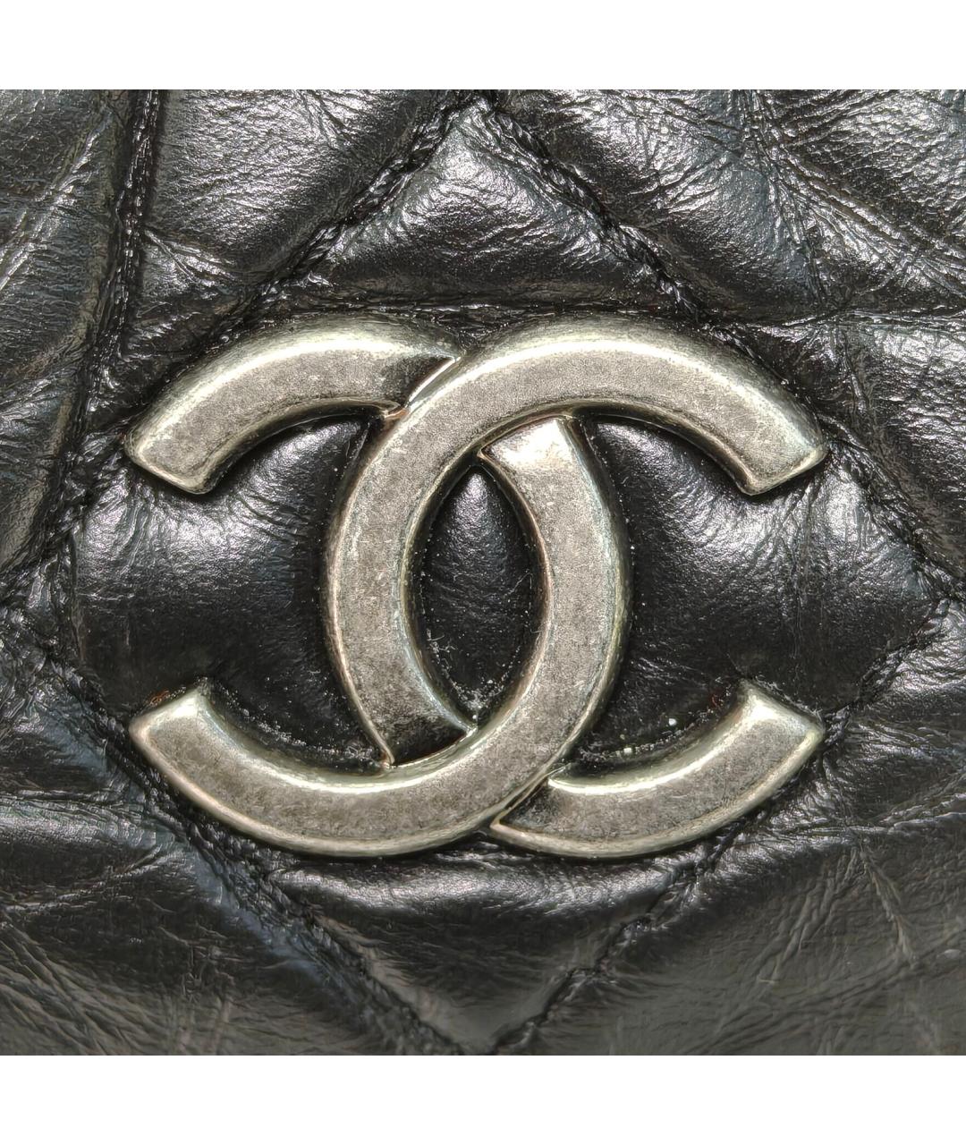 CHANEL Черный кожаный рюкзак, фото 7