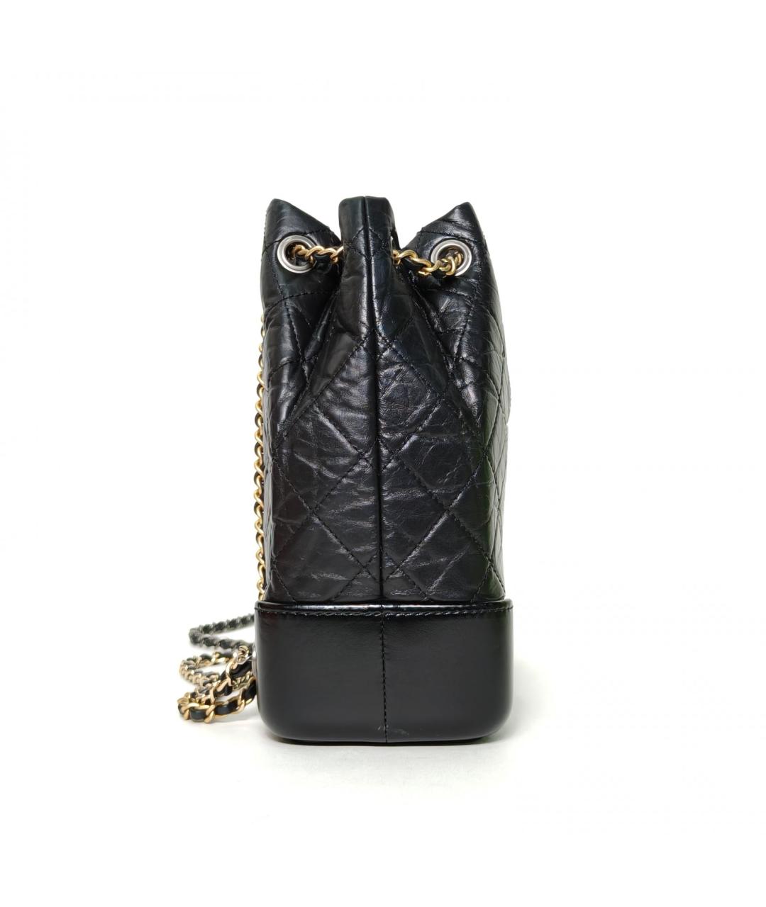 CHANEL Черный кожаный рюкзак, фото 3