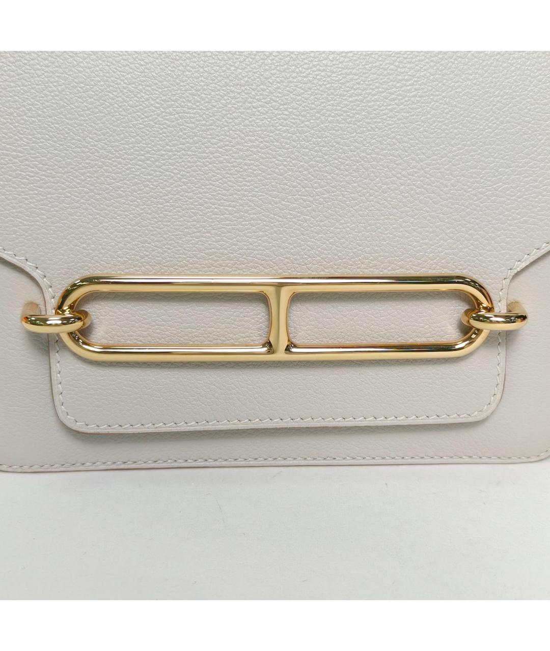 HERMES Кожаная сумка через плечо, фото 7