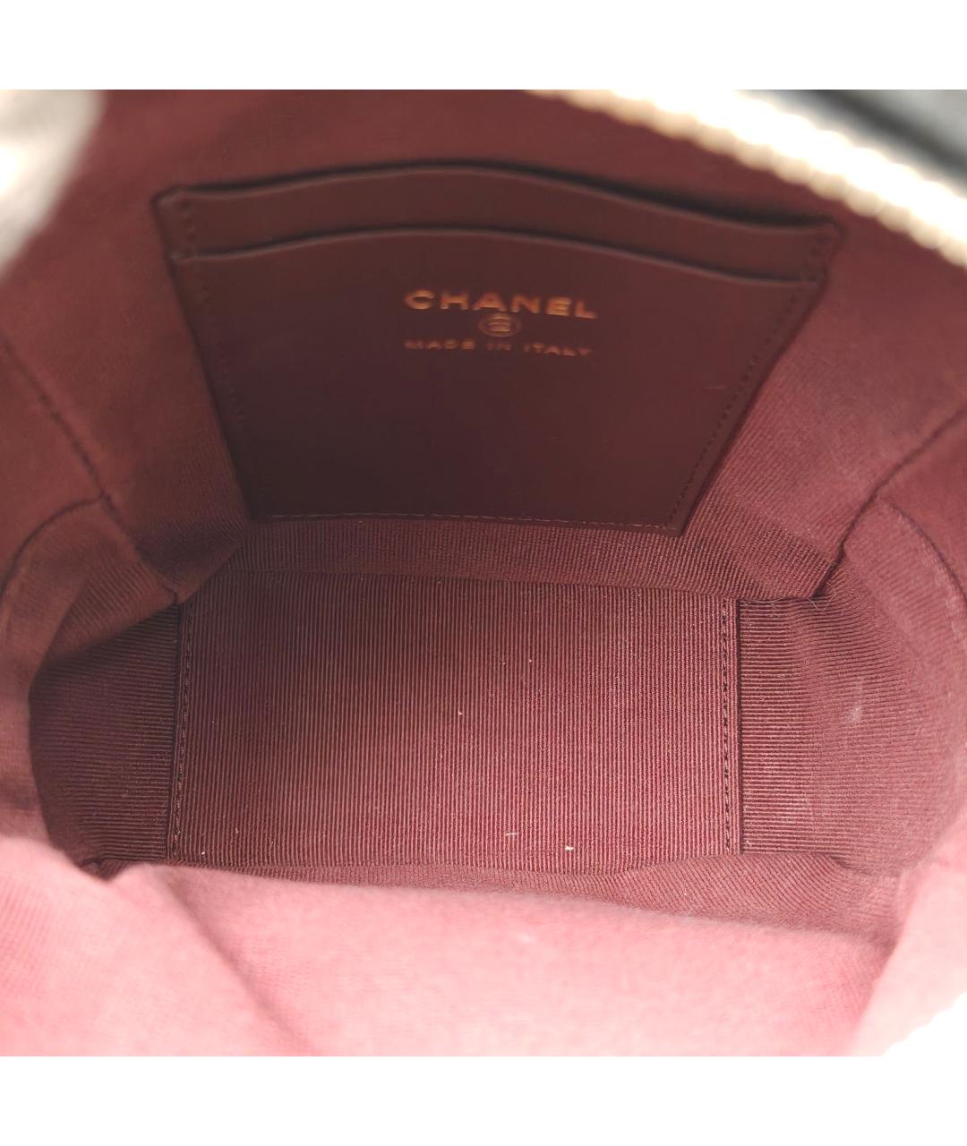 CHANEL Черный кожаный рюкзак, фото 8