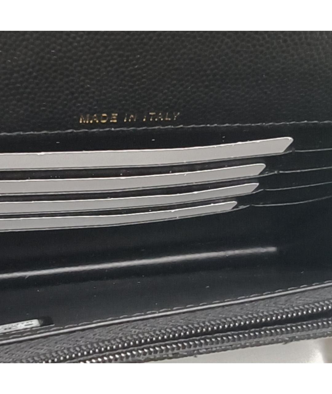 CHANEL Черная кожаная сумка через плечо, фото 7