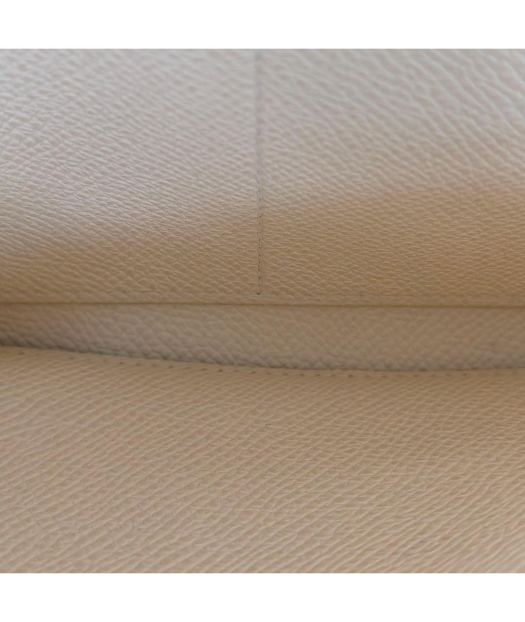 HERMES Бежевая кожаная сумка через плечо, фото 8