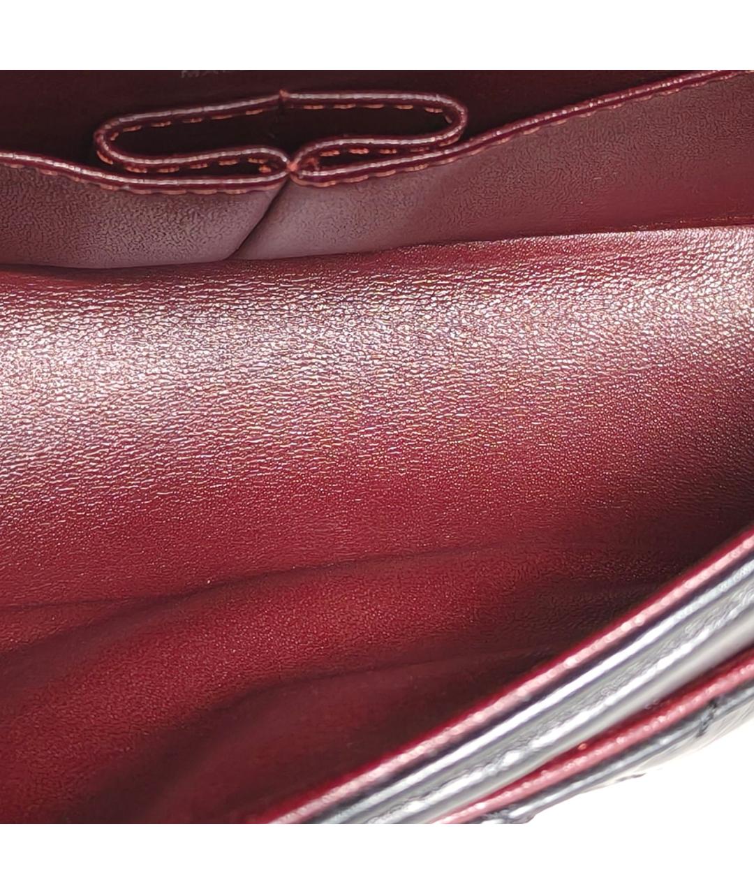 CHANEL Черная кожаная сумка через плечо, фото 8