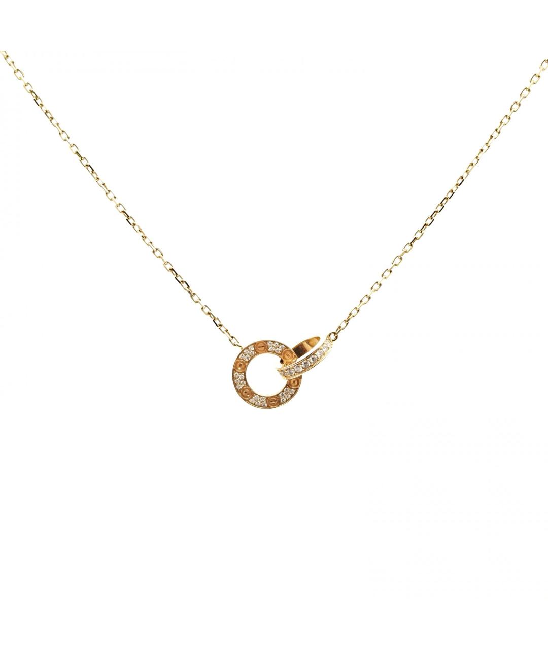 CARTIER Золотое колье из розового золота, фото 2