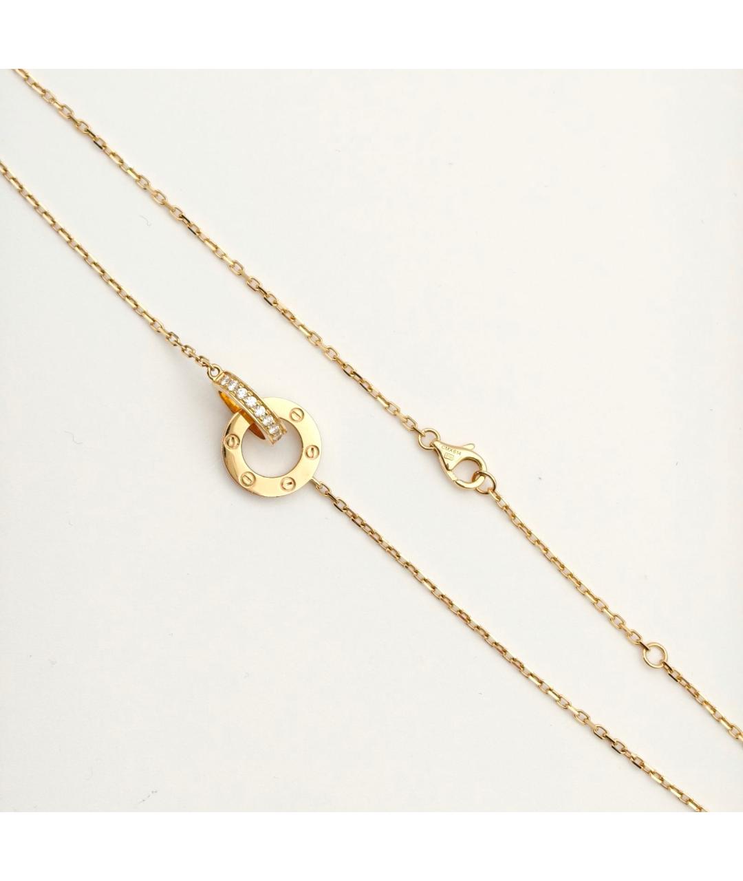 CARTIER Золотое колье из розового золота, фото 6