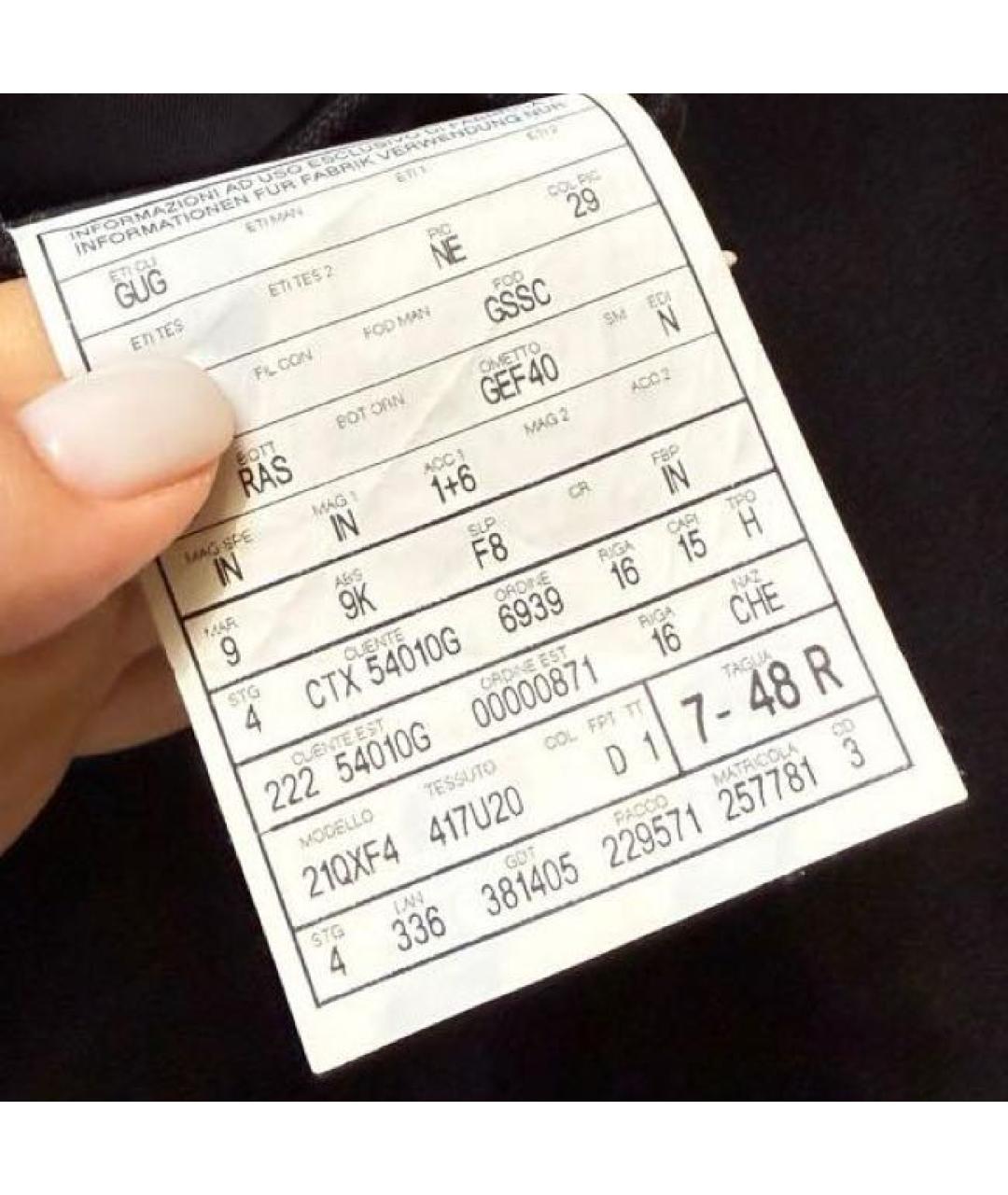 GUCCI Черный шерстяной жакет/пиджак, фото 4