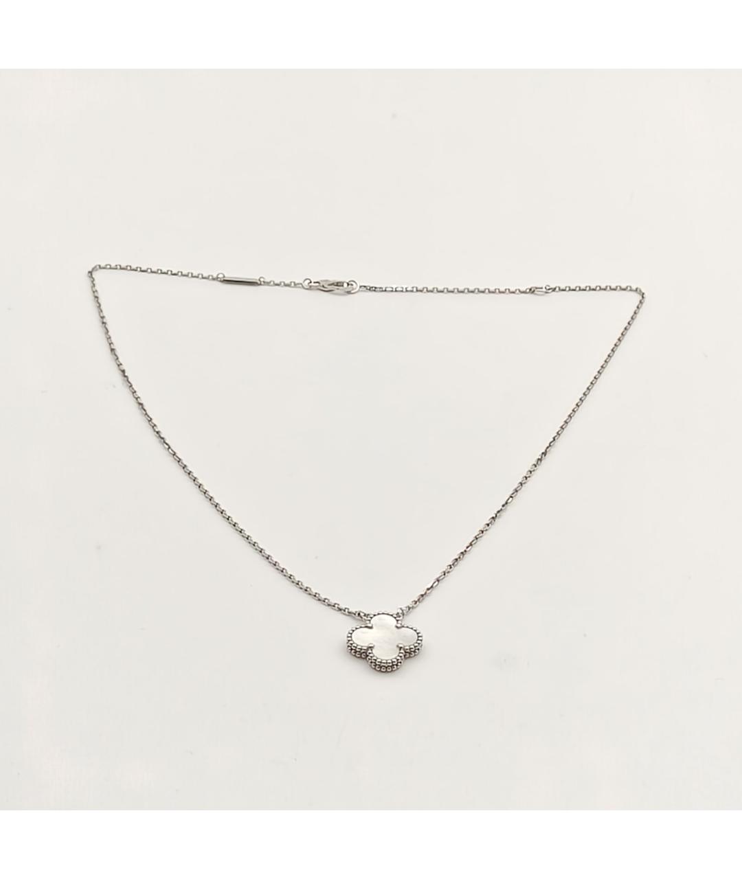 VAN CLEEF & ARPELS Серебряное колье из белого золота, фото 6