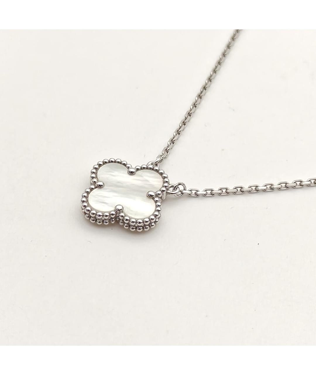 VAN CLEEF & ARPELS Серебряное колье из белого золота, фото 4