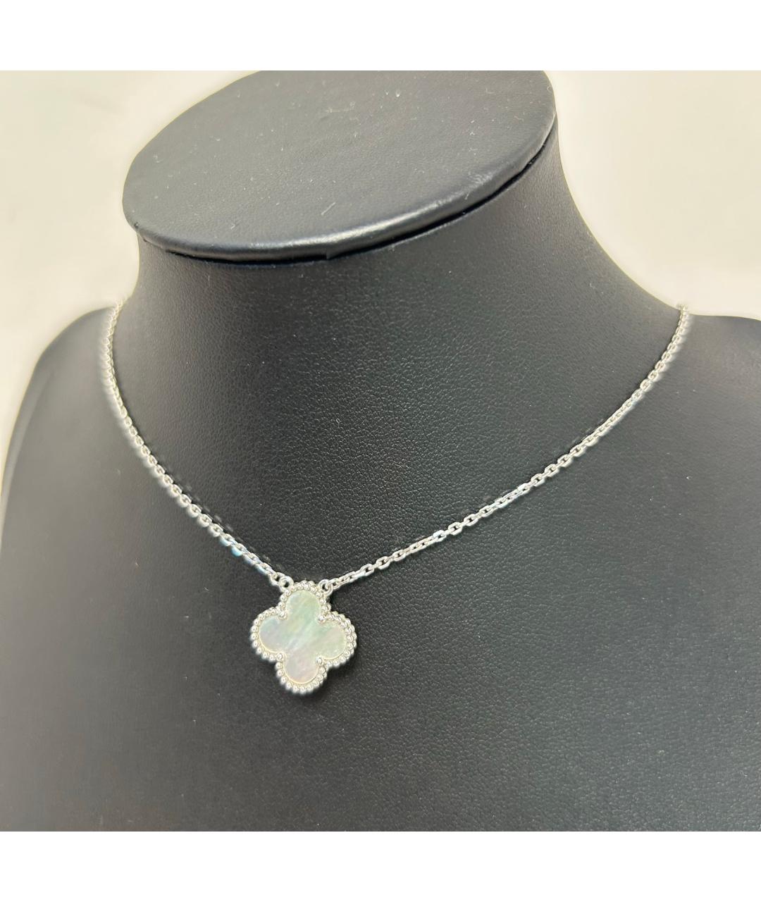 VAN CLEEF & ARPELS Серебряное колье из белого золота, фото 9