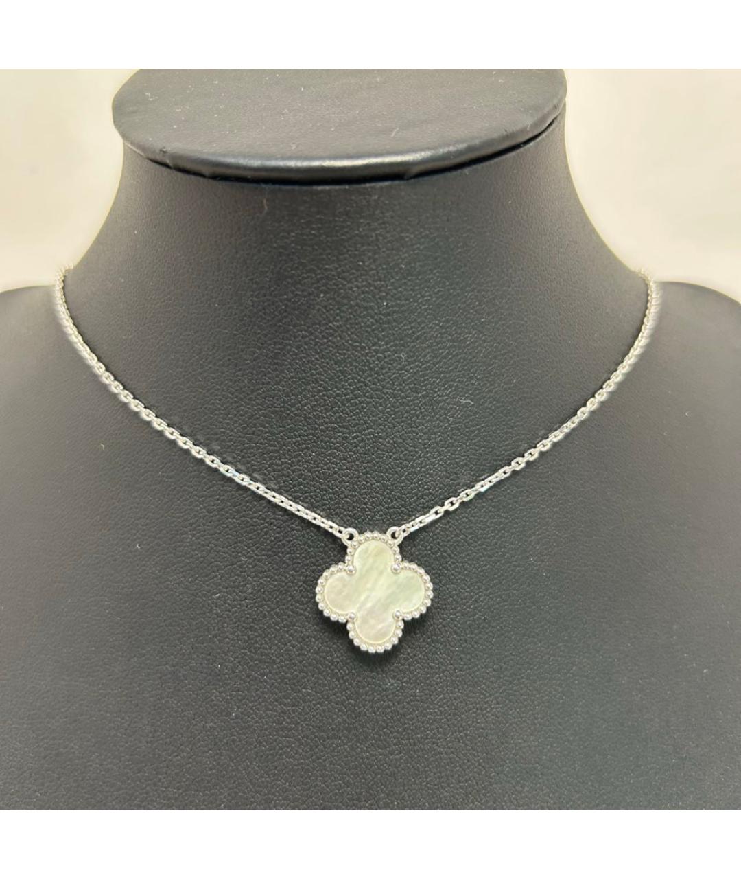 VAN CLEEF & ARPELS Серебряное колье из белого золота, фото 7