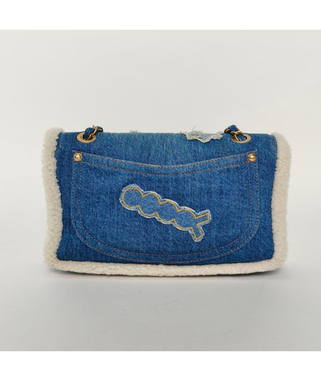 CHANEL Деним сумка через плечо, фото 4