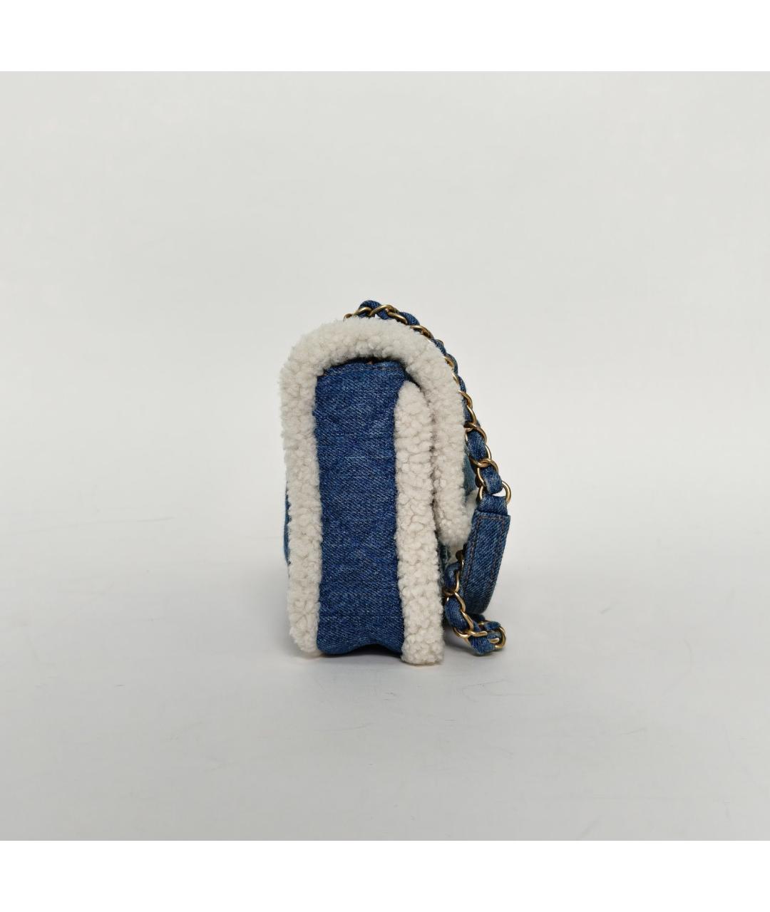 CHANEL Деним сумка через плечо, фото 3