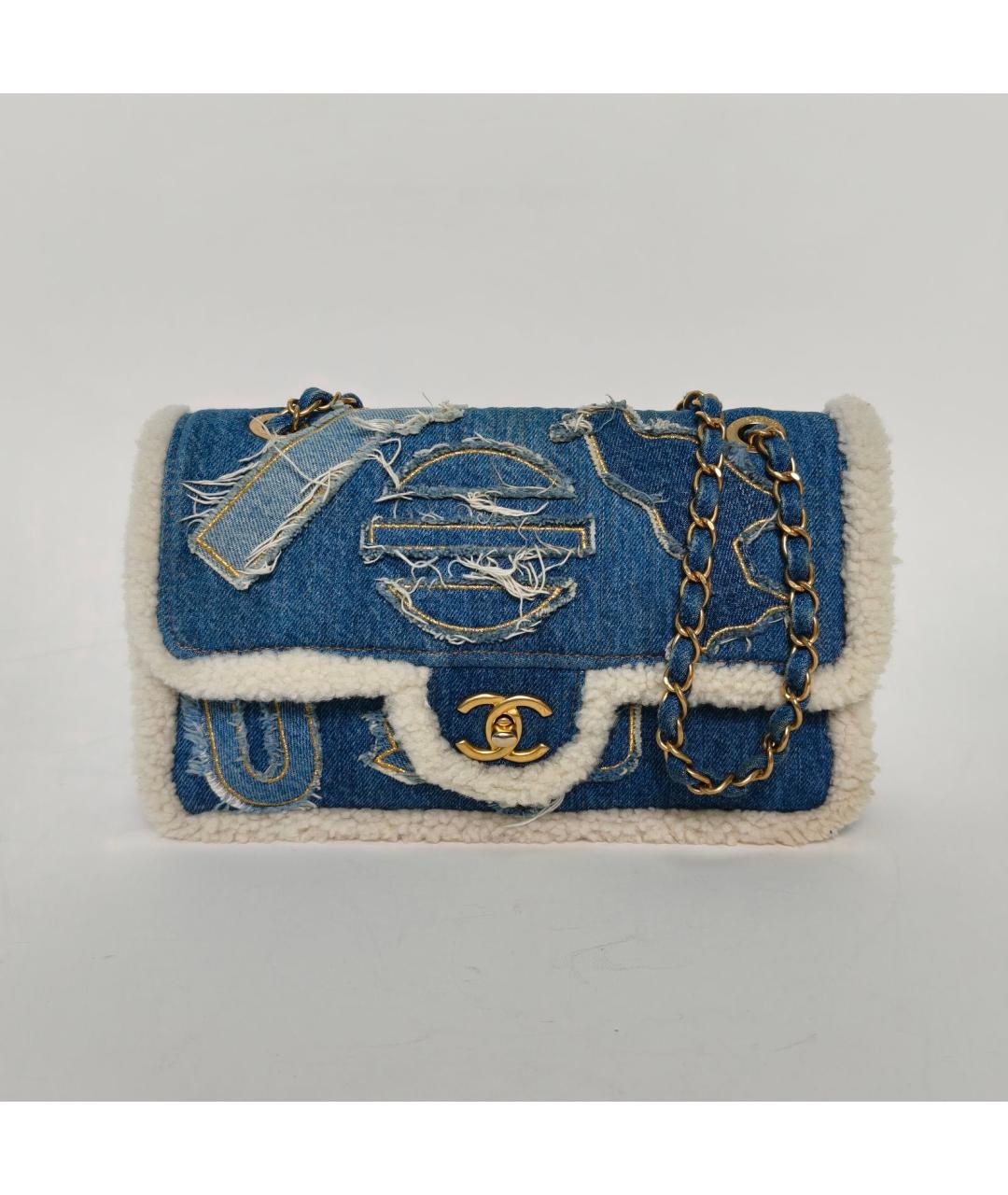 CHANEL Деним сумка через плечо, фото 2