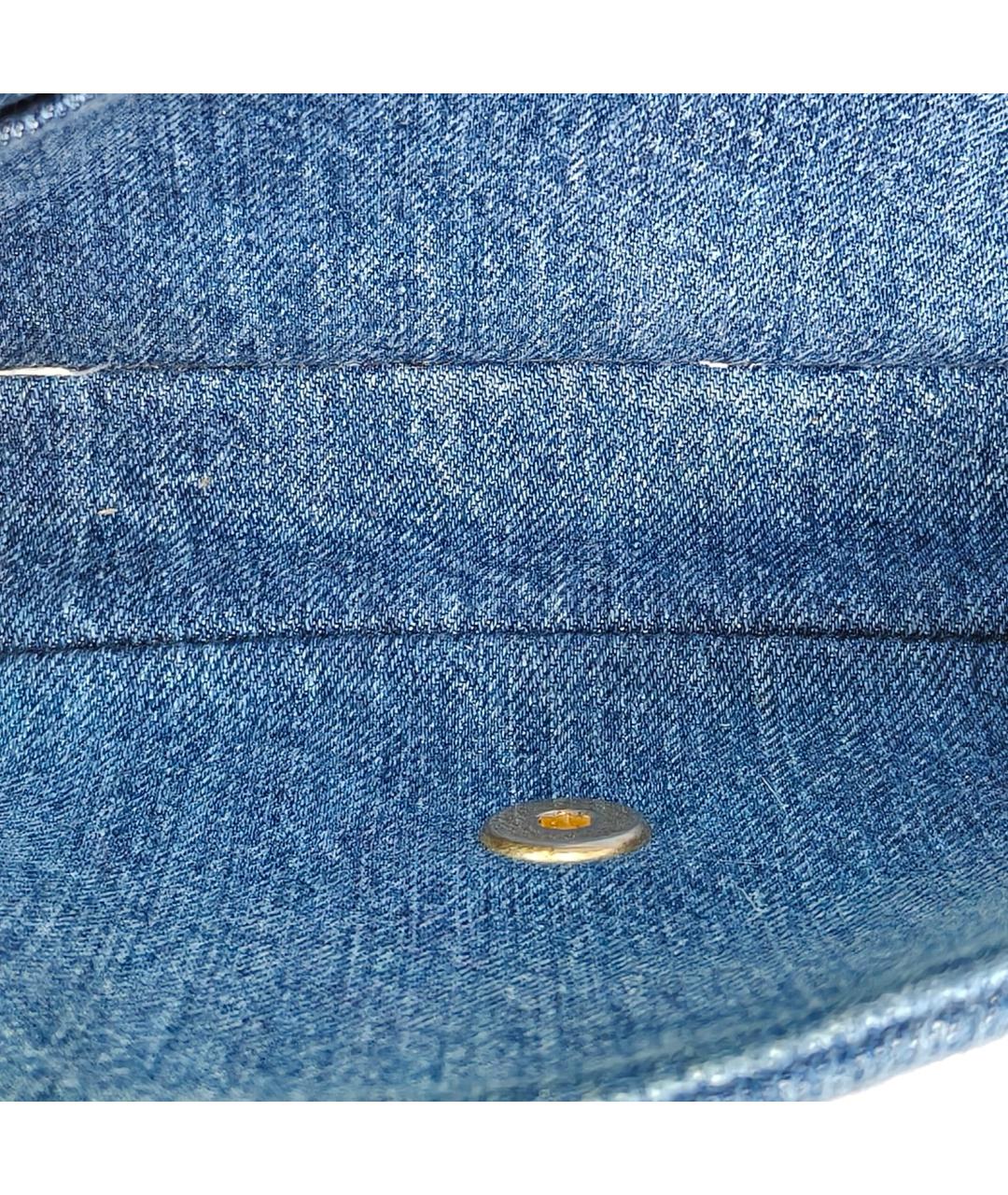 CHANEL Деним сумка через плечо, фото 8