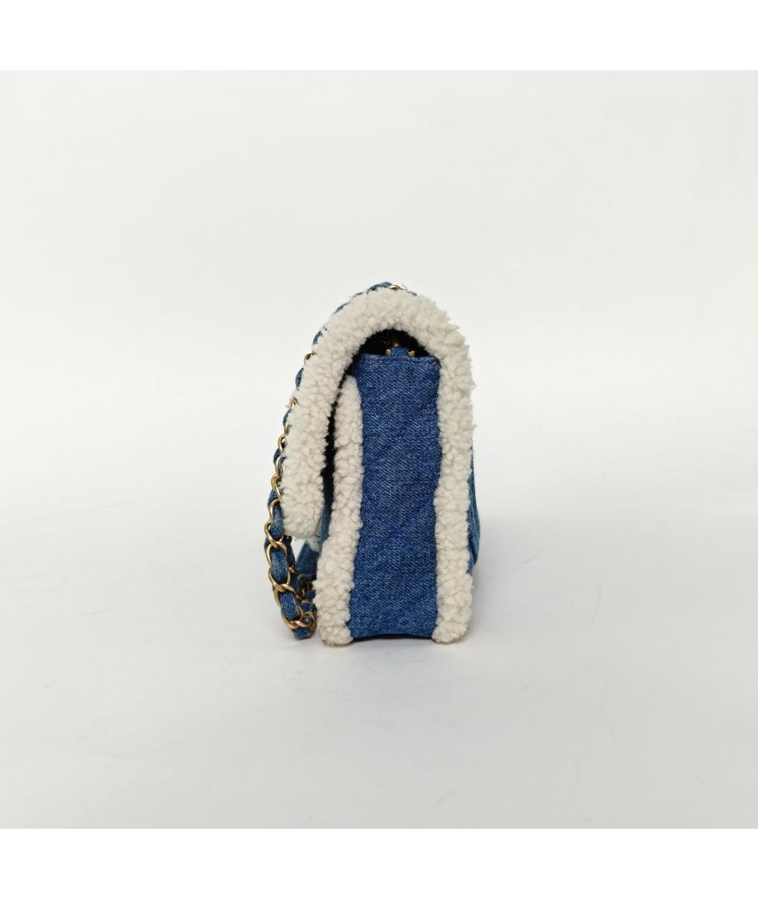 CHANEL Деним сумка через плечо, фото 5