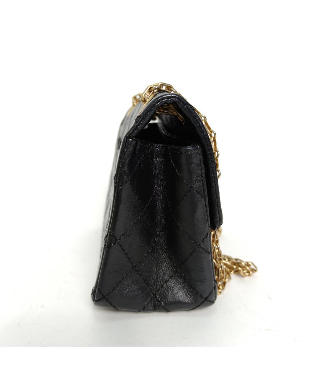 CHANEL Черная кожаная сумка через плечо, фото 5