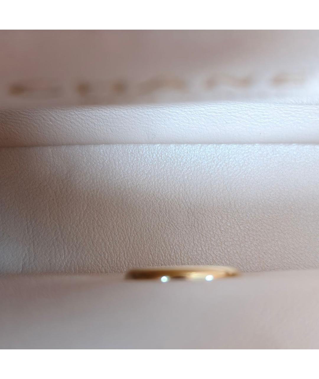 CHANEL Розовая кожаная сумка через плечо, фото 8