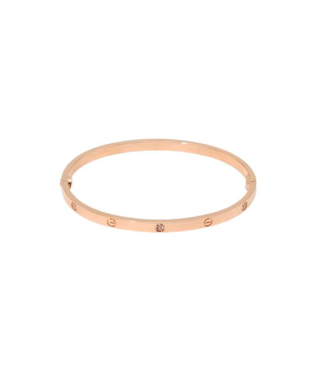 CARTIER Золотой браслет из розового золота, фото 1