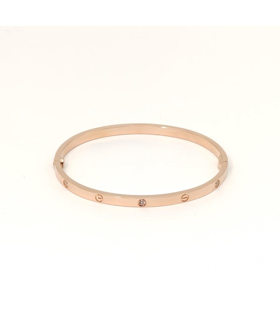 CARTIER Золотой браслет из розового золота, фото 3