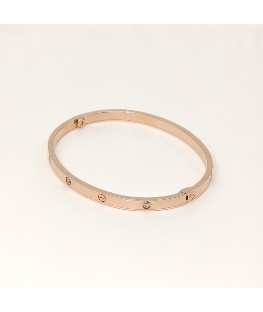 CARTIER Золотой браслет из розового золота, фото 4